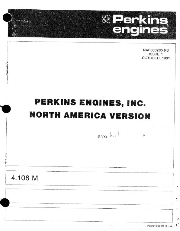 Perkins Part Book